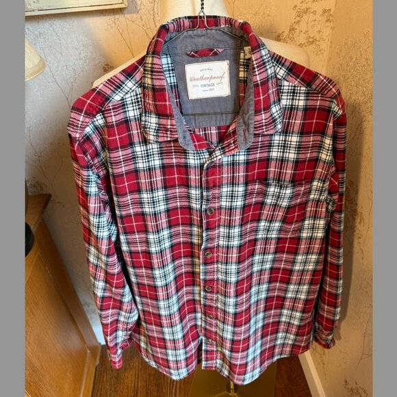 Weatherproof® Vintage Men`s Original long-sleeve flannel shirt - Picture 8 of 11